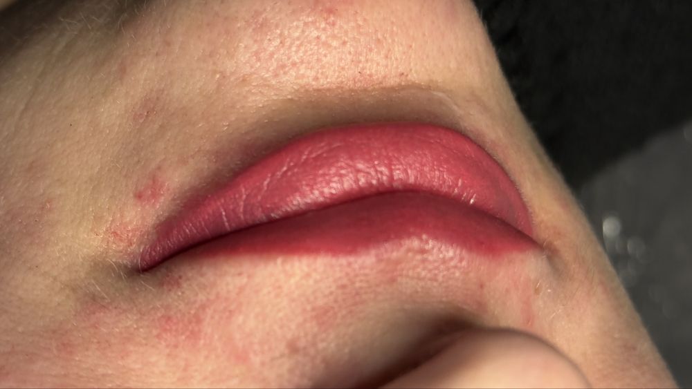 Перманент губи брови міжвійка міні тату 1000 грн будь яка зона