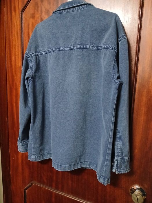 Casaco de ganga da Zara (veste M)