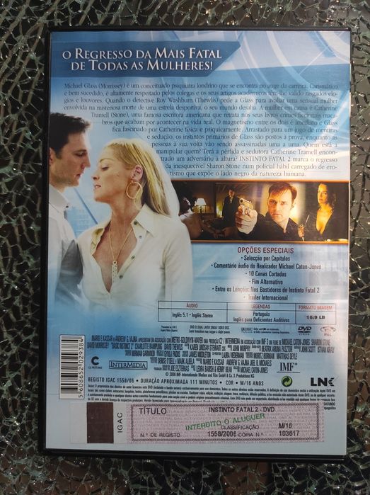 DVD Instinto Fatal - Sharon Stone