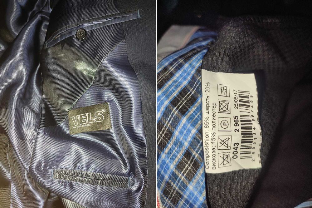Костюм та сорочка ТМ «Vels» високої якості