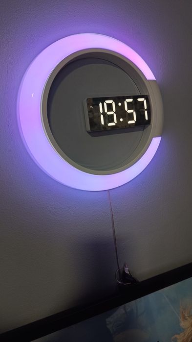 Lampo /zegar naścienny 3D