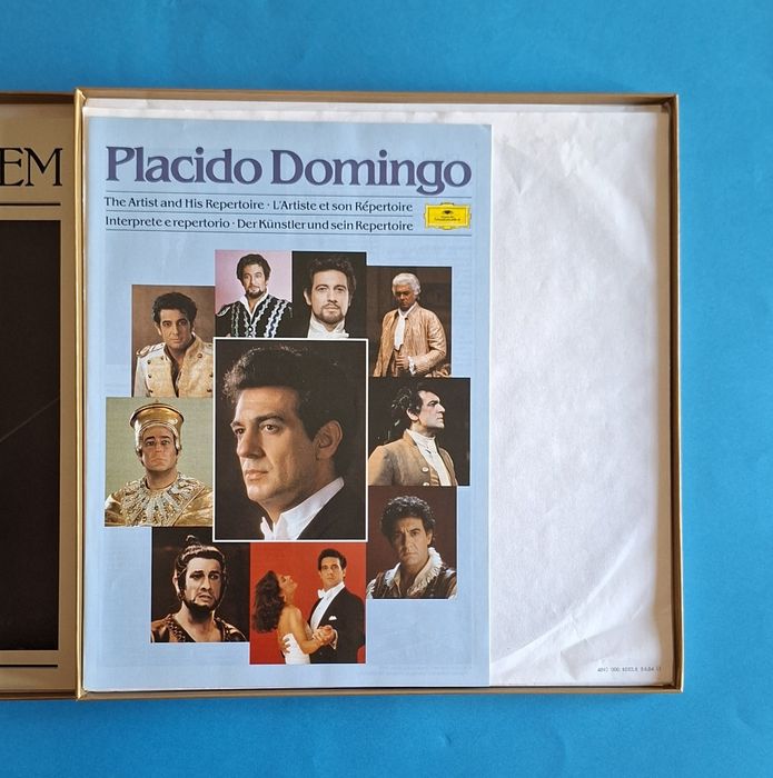 Requiem de Verdi. Caixa 2 LPs. Orquestra do Teatro alla Scala. Plácido Domingo e Nicolai Ghiaurov.