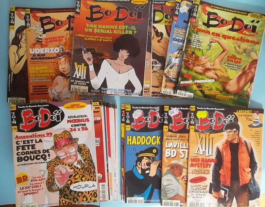 BoDoï - Revista BD francesa desde o Nº 1