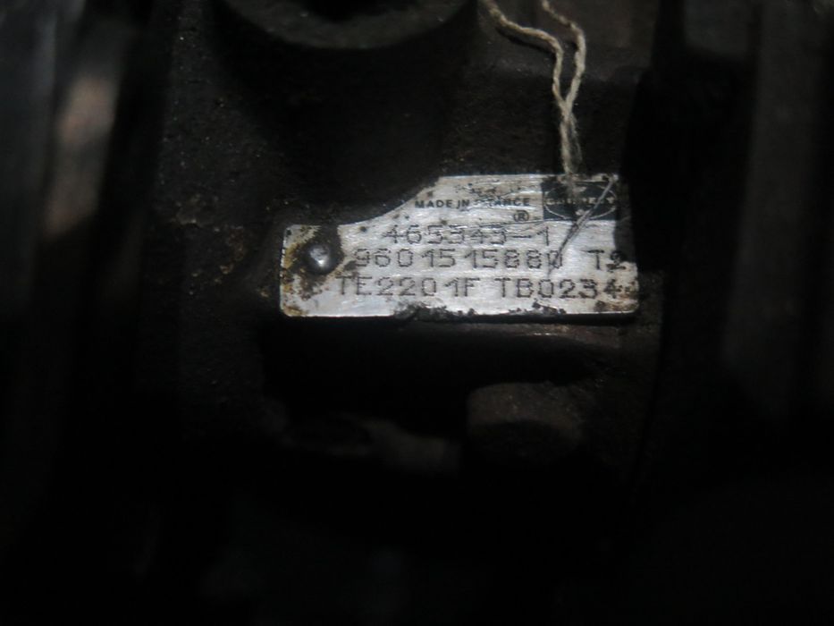Turbo Peugeot 406 1.9 Td Ref: 9601515880
