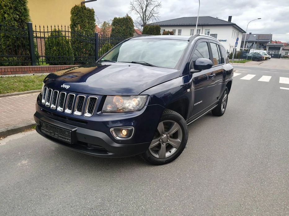 Jeep Compass 2.0 16V 156KM MANUAL nawi skóra 2xPDC kamera tempomat OPŁACONY