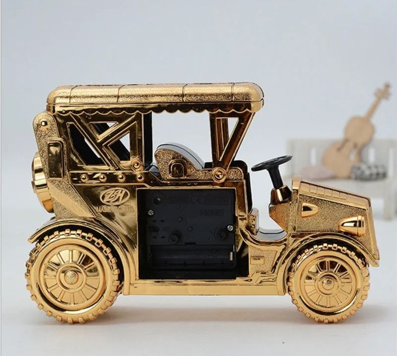 Zegar z budzikiem RETRO CAR