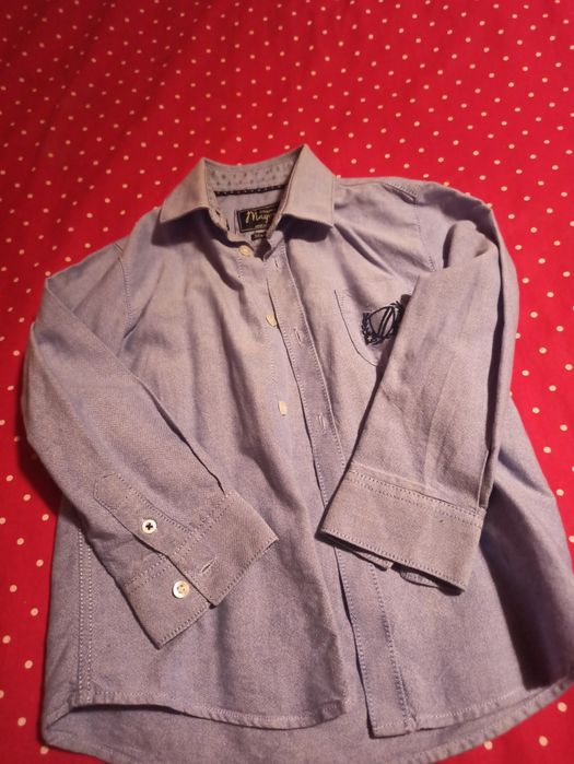 Camisa Mayoral 3 anos azul para menino