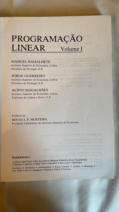Livros Programação Linear