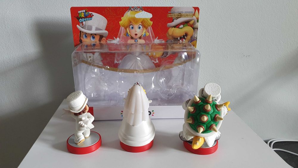 Amiibo Wedding set - Mario, Bowser, Peach