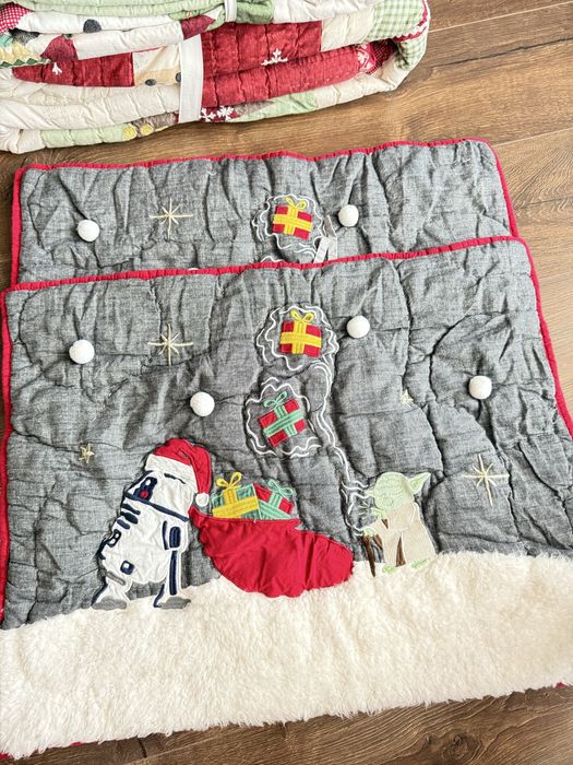 2 Нових комплекти постільної білизни Pottery Barn Kids (Twin) Різдво