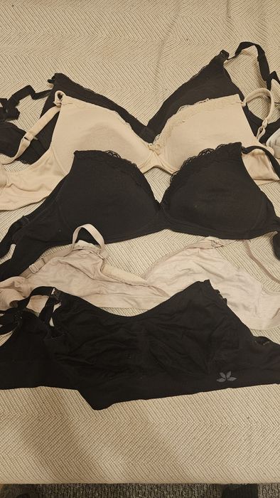 6 sztuk biustonusz do karmienia Anna Field ciążowy 40 / 75C