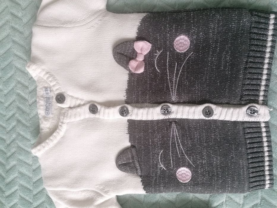 Sweterek bluza dla dziewczynki rozm.  86