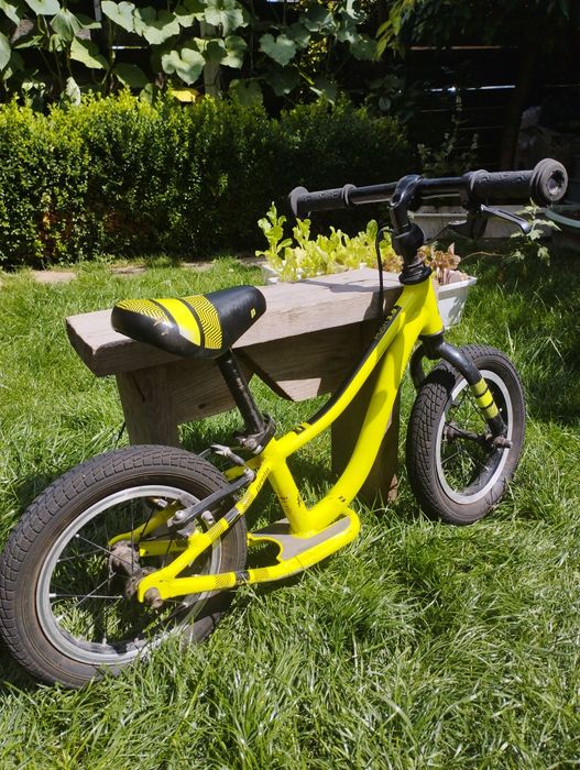 Біговел 12" Pride PUSH 3.0 жовтий