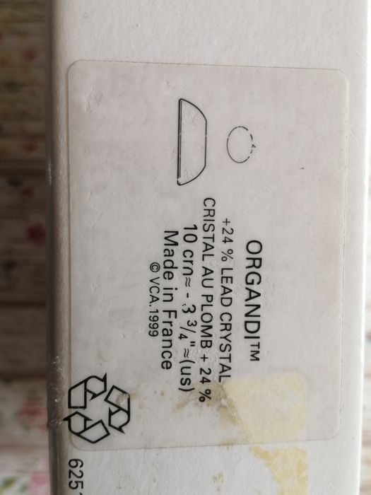 Castiçais de cristal JG Durand