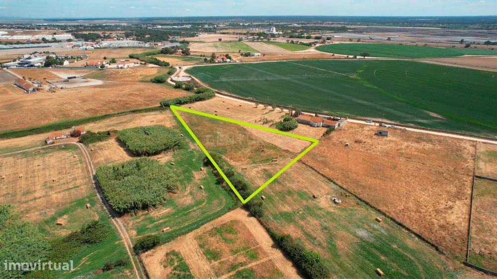 Terreno Rústico em Alcochete  com 5000 m2 – Natureza,  com Potencial