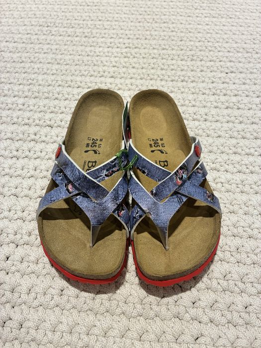 Betula by Birkenstock profilowane klapki japonki