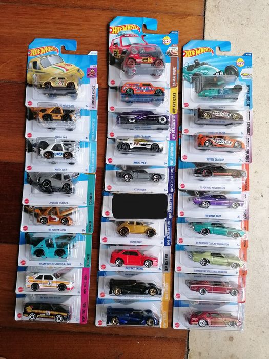 Hotwheels vários 2023, 2024, 2025