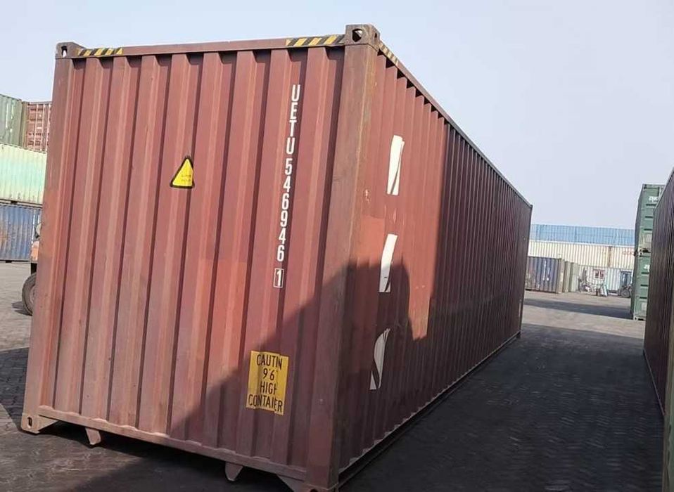 Kontener morski 40hc Szczelny GOTOWY do pracy dostawa rozładunek
