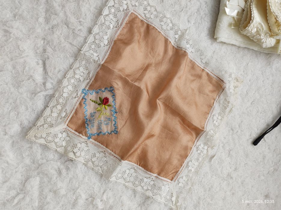 Хустка шовкова вінтаж