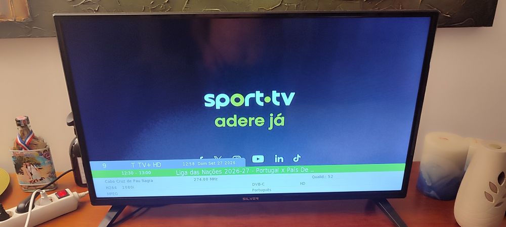 TV led 32 polegadas Silver