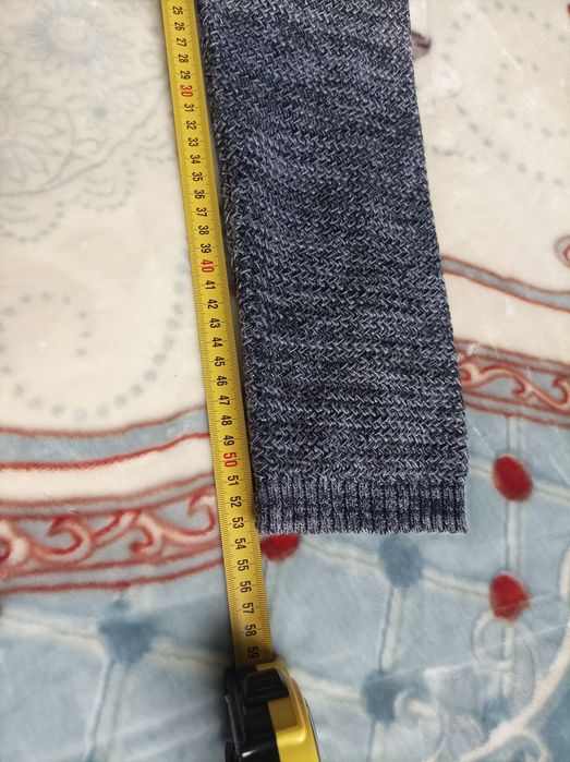 Męski Sweter/Bawełna/Conleys Blue XL/Granatowy/Melanż/Struktura