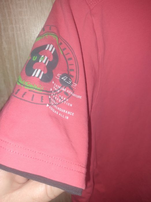 Koszulka sportowa damska męska t short nadruk adidas XL