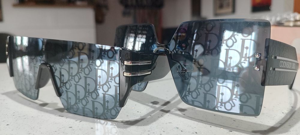 Hit Diso okulary logowane unisex 1 para