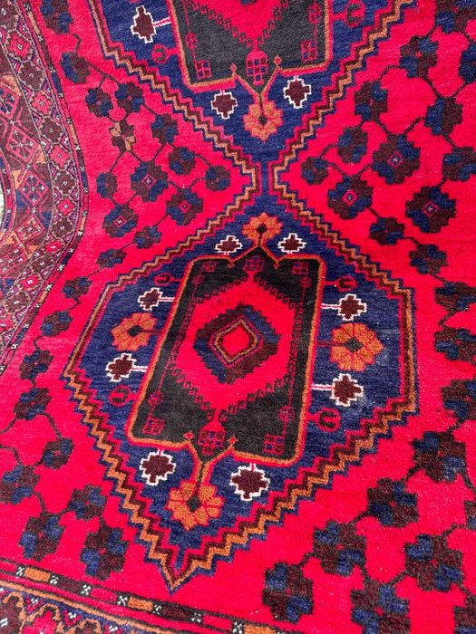 Antyczny chodnik dywan perski Iran HAMADAN 300x130 cm galeria 15 tyś