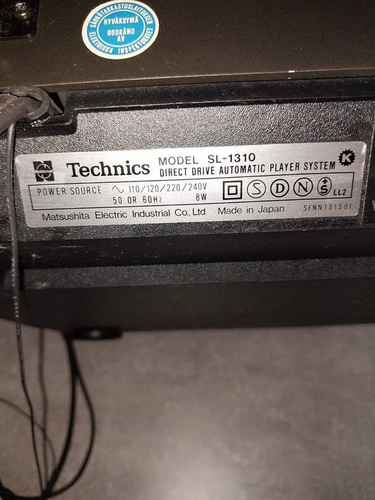 Вініл Technics sl - 1310