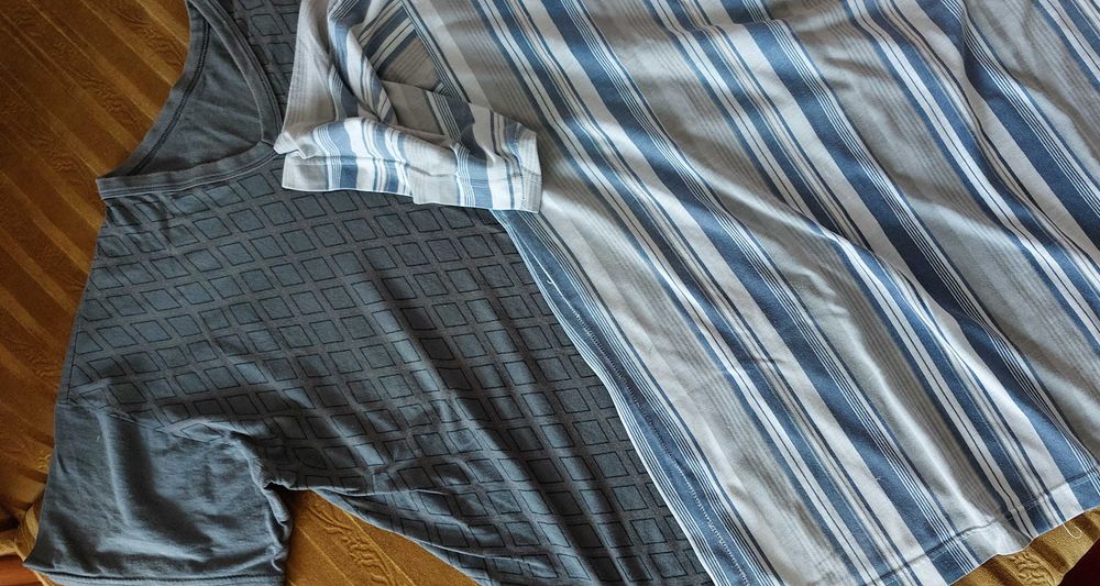 Bluza od piżamy męskiej, 2 szt
