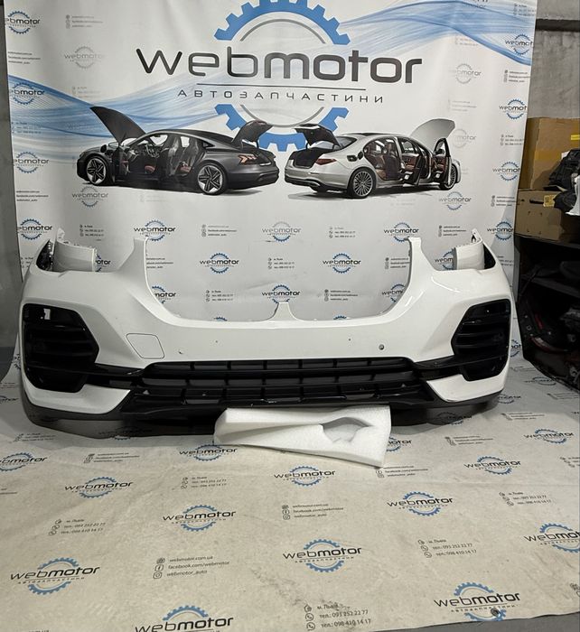 Комплект бампер передній задній пороги накладки BMW X5 G05 X-Line USA