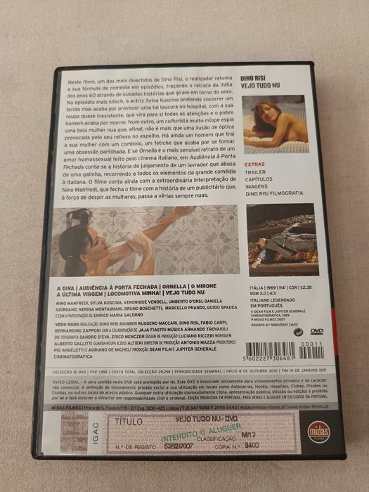 DVD vejo tudo nu