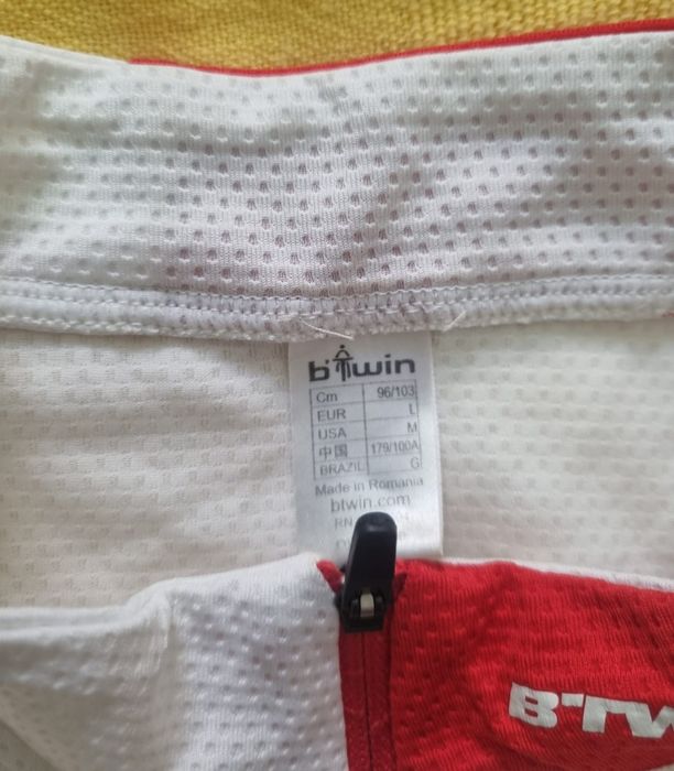 Camisa Ciclismo tamanho nas fotos