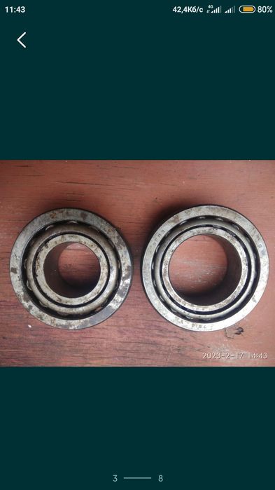 Підшипники радянського виробництва.
212,214,7512,209,110,407,11207к,60