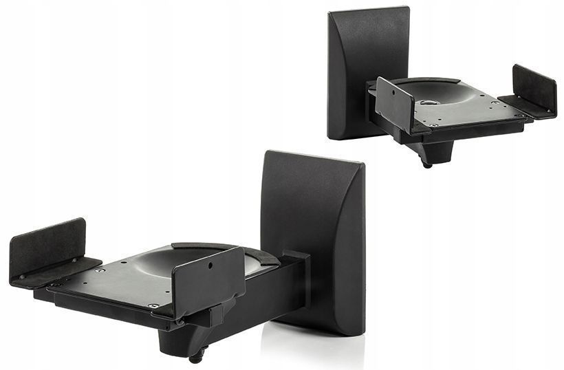 Ścienny uchwyt zaciskowy do kolumny pod głośnik komplet 2 sztuki G-04B