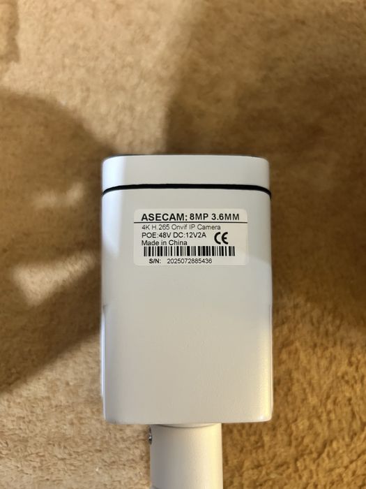 Camara de vigilancia Asecam