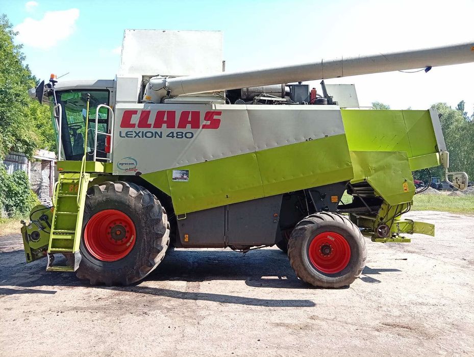 Комбайн зернозбиральний КЛААС ЛЕКСІОН 580, CLAAS LEXION 580, 2005 р.в