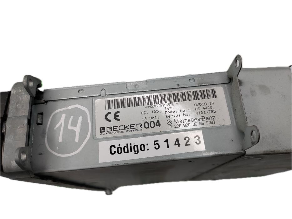 Rádio / auto-rádio MERCEDES-BENZ Classe S (W220)