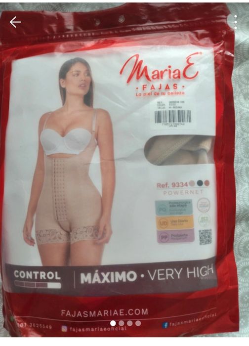 Faja MariaE Ref. 9334 – Tamanho M – nova com etiqueta