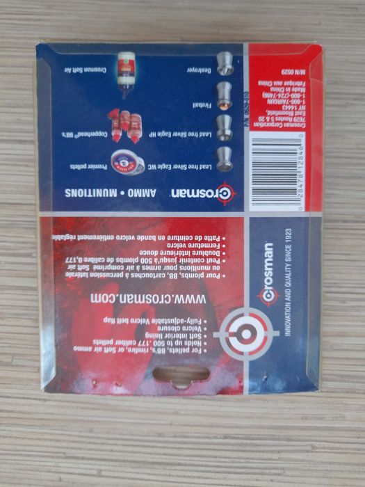 Ładownica na śrut firmy crosman.