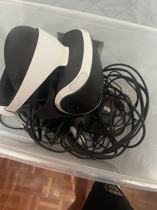 Óculos de realidade virtual em um belo estado