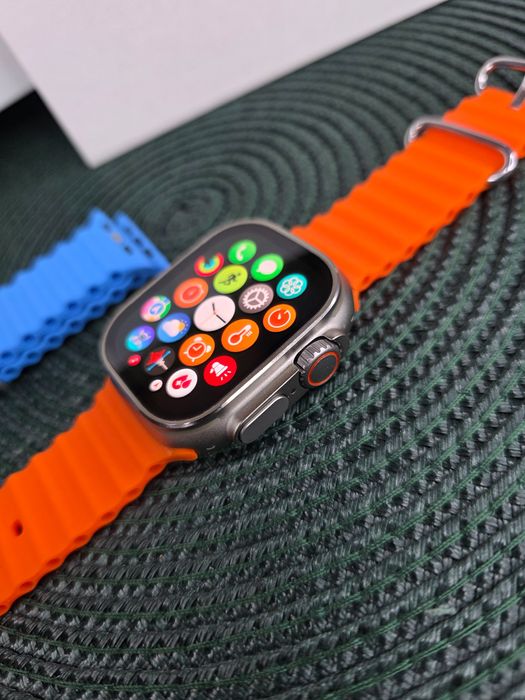 Smartwatch HK Ultra2 Max – AMOLED , połączenia, sport, zdrowie, NOWY