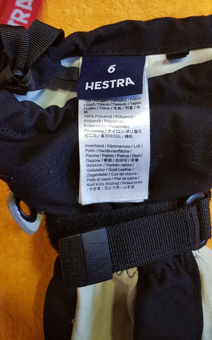 Кожаные перчатки Hestra
