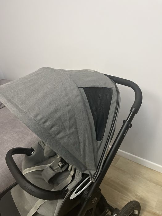 Wózek Cybex Talos S Lux - 2w1, gondola i spacerówka, Super stan, szary