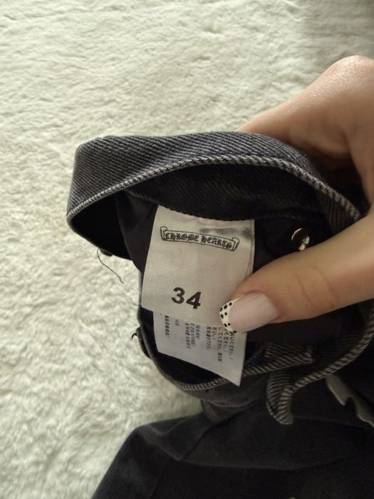 Spodenki dzinsowe chrome hearts fituja na size M