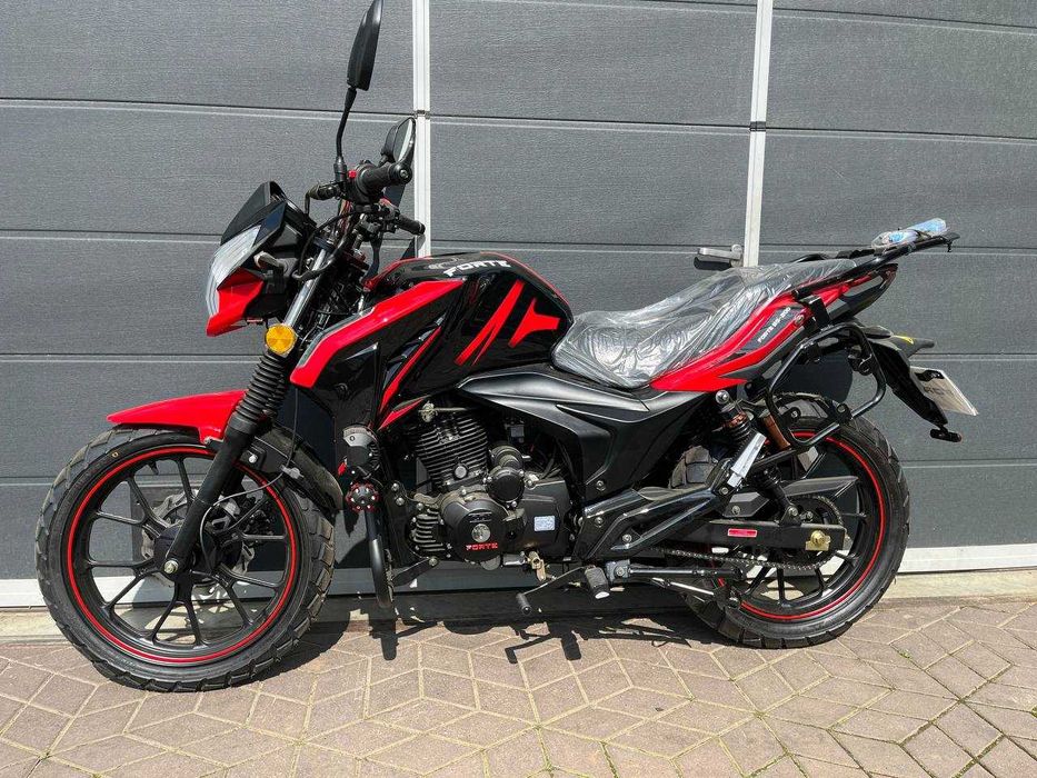 Мотоцикл Forte Форте BS-200 Червоний 10 к.с.