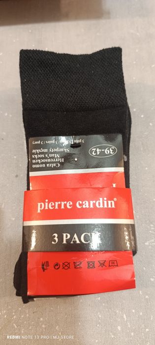 3 pack skarpety męskie Pierre Cardin