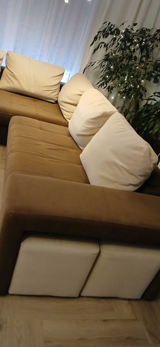 Kanapa narożna, narożnik rozkładany z funkcją spania