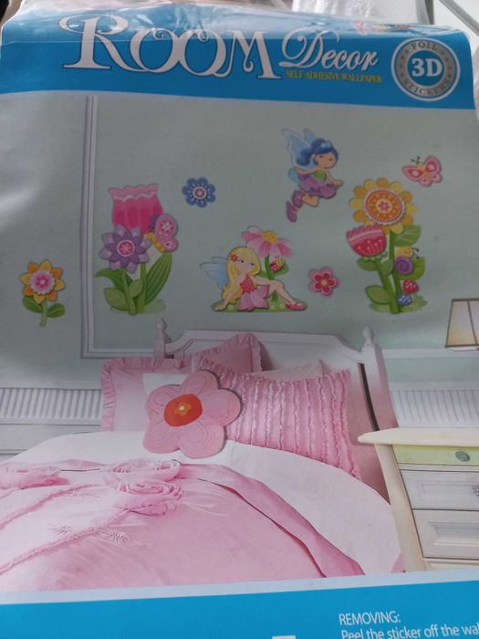 Decoração sticker 3D quarto criança