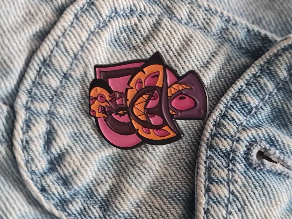 Hazbin Hotel przypinka emaliowana